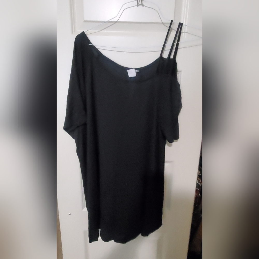 Blouse side shoulder